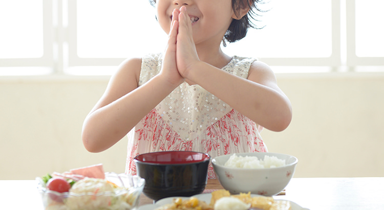 家庭で取り組む食育