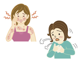 食物アレルギーの症状