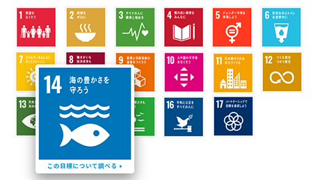 SDGs14　膿の豊かさを守ろう